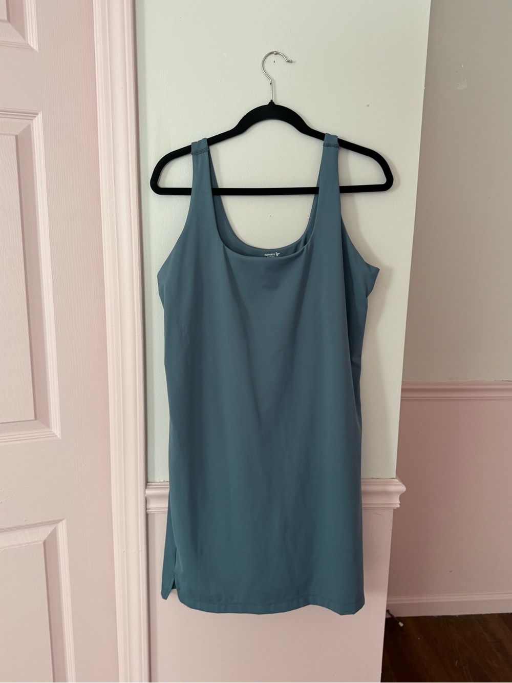 Old Navy Teal Scoop-Neck Mini Dress